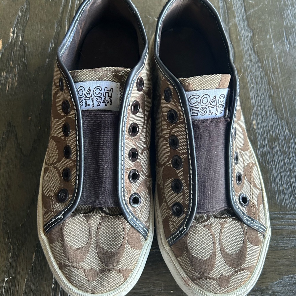 Coach Brown Sneakers Classic Style